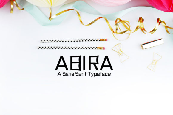 Abira Font Review for Marketing Campaigns