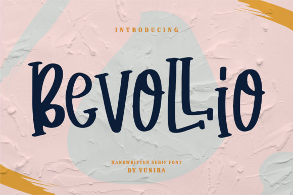 Bevollio Font for Playful Web Design and Branding