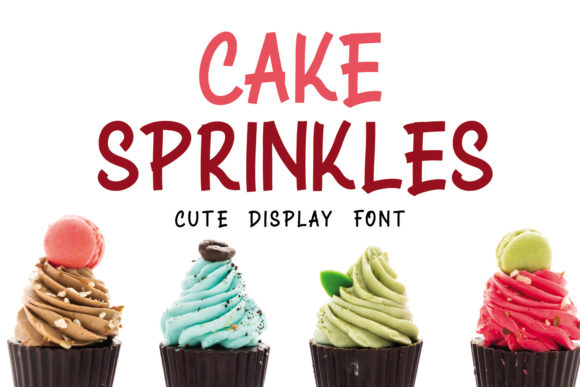 Cake Sprinkles Font for Vibrant Campaign Design