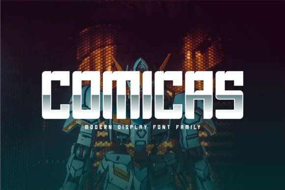 Comicas Font: A Bold Display Typeface for Memorable Branding