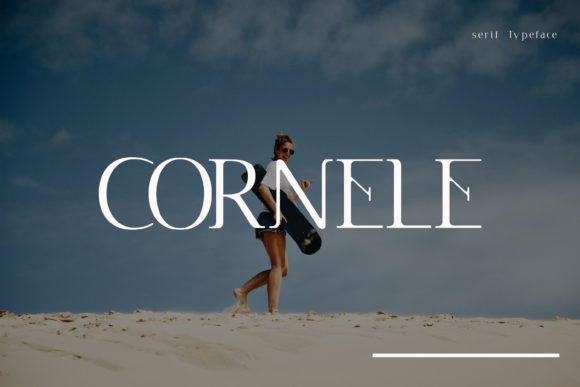 Cornele Font: A Stylish Display Typeface for Marketers
