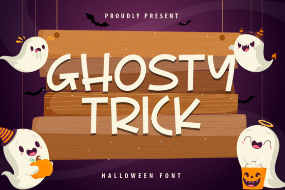 Ghosty Trick: A Playful Display Font for Spooky and Sweet Projects