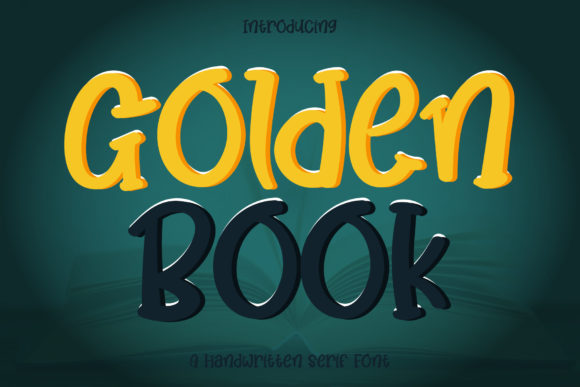 Golden Book Font: A Display Typeface for Memorable Campaigns