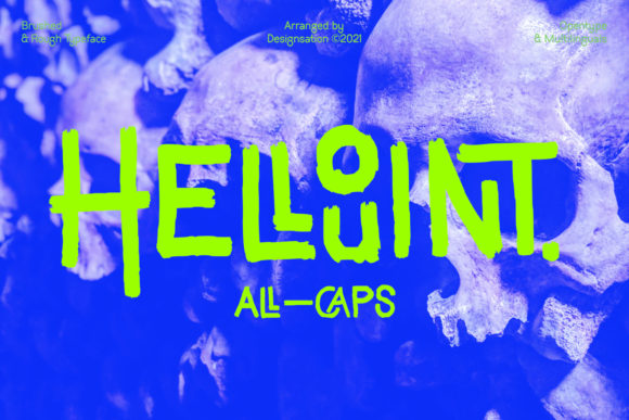 Hellouint Display Font Review: Bold and Trendy for Creative Projects