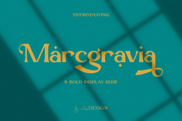 Marcgravia Font: A Luxurious Touch for Your Branding