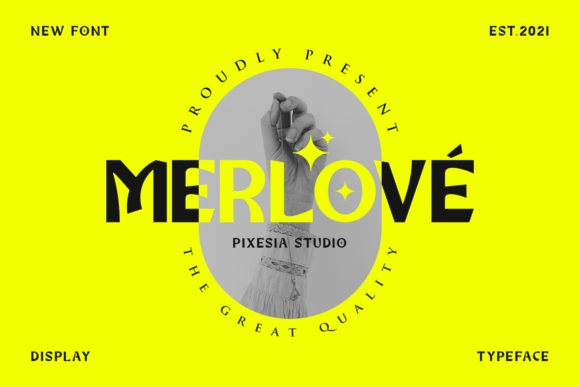 Merlove Display Font for Eye-Catching Campaigns