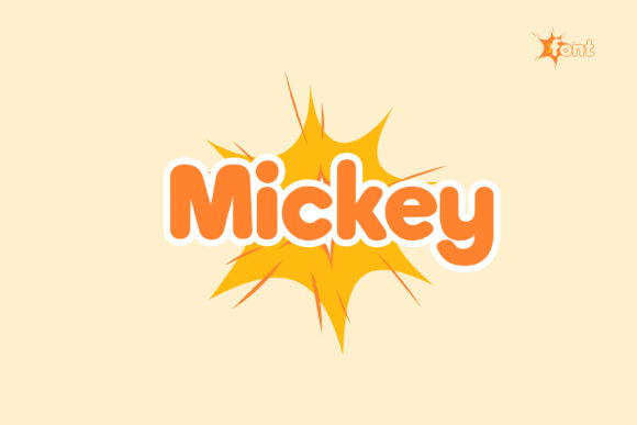 Mickey Display Font for Marketers and Designers