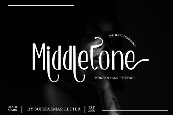 Middletone Font: A Stylish Display Typeface for Creative Campaigns