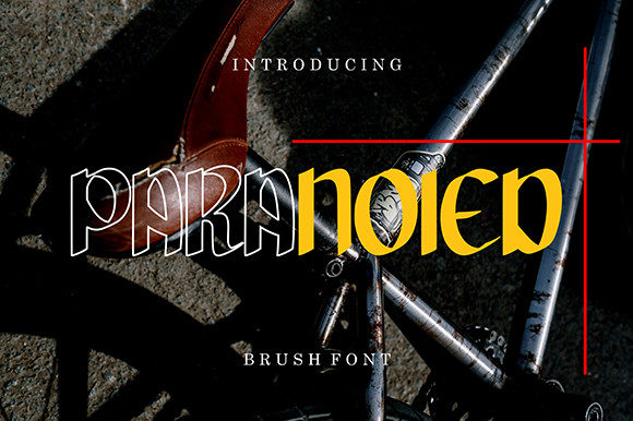 Paranoied: A Display Font for Bold Editorial Design