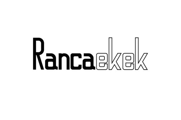 Rancaekek Font Review: A Modern Display Typeface for Creative Designers