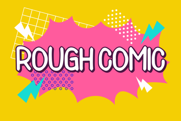 Rough Comic Font Review for Creative Branding Projects