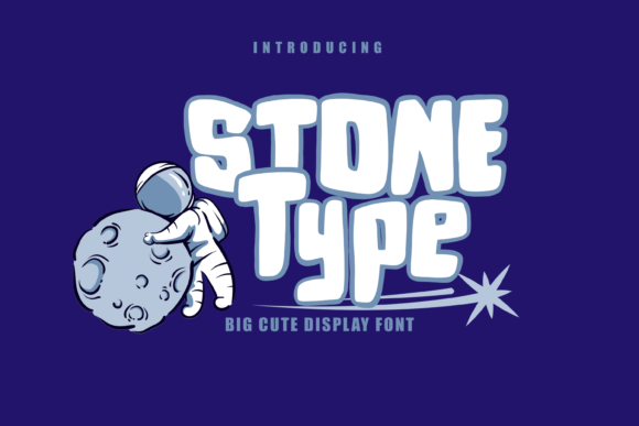 Stone Type Font for Creative Designers and Makers