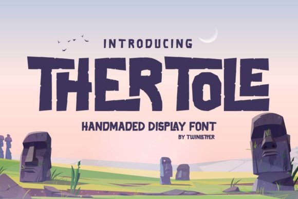 Thertole Font: A Display Typeface for Polished Branding and Creative Projects