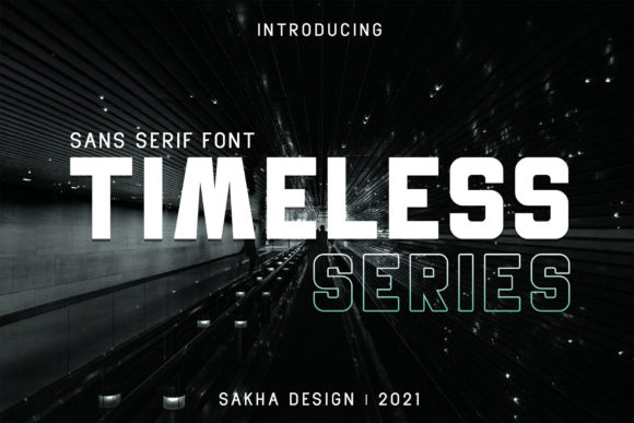 Timeless Series Font for Bold Web Typography