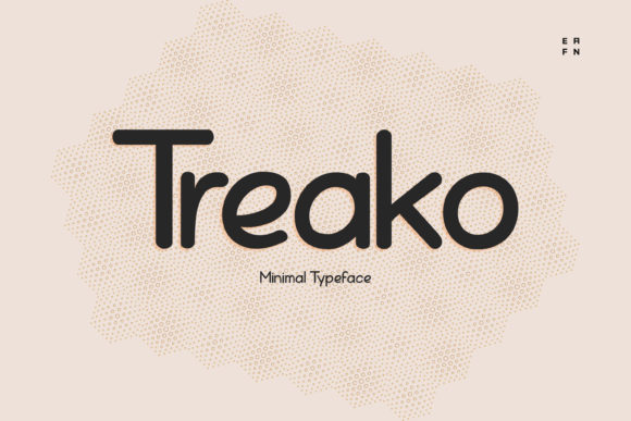 Treako Font: A Modern Display Type for Bold Designs