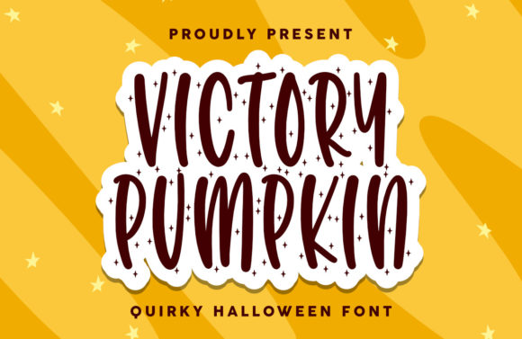 Victory Pumpkin Font for Modern Branding Projects