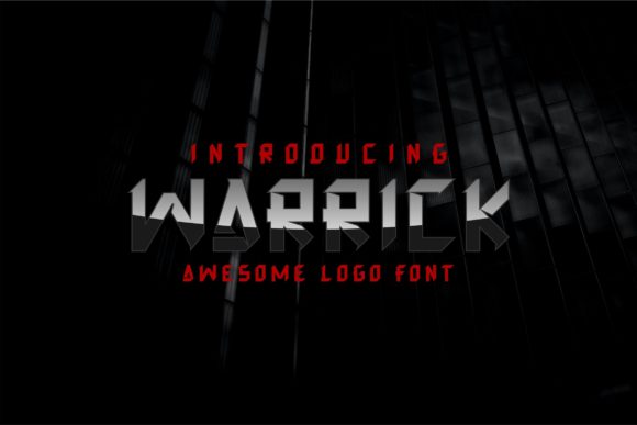 Warrick Font: A Bold Display Typeface for Editorial Design