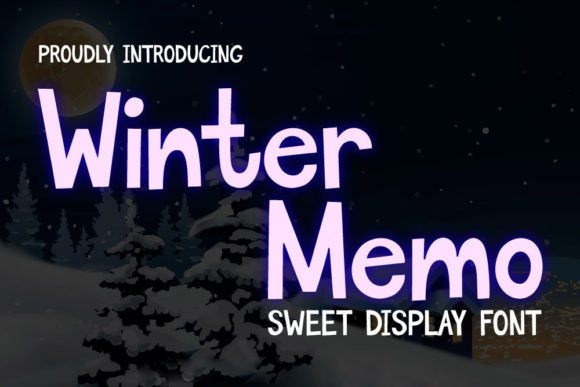 Winter Memo Font Review for Playful Branding Projects