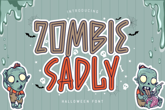 Zombie Sadly Font for Creepy and Engaging Campaigns
